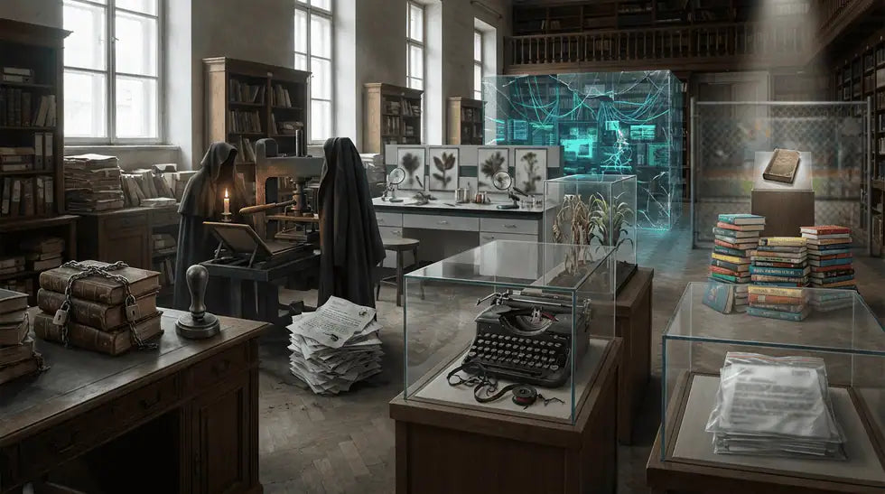 Censur och förbjudna böcker: Parallella offentligheter och yttrandefrihetens kamp