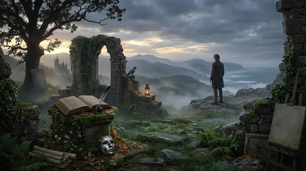 Romantiken: En revolutionär litterär rörelse som hyllade känsla och fantasi