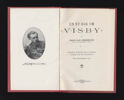 Oscar Vilhelm Wennersten : En ny bok om Visby