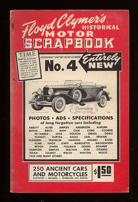Floyd Clymer : Floyd Clymer's Historical Motor Scrapbook