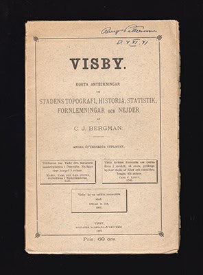 C. J. Bergman : Visby