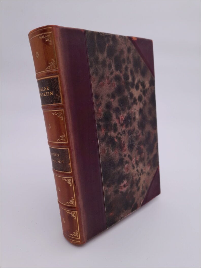 Oscar Levertin : Resebref ; För och mot