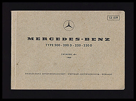 Mercedes-Benz Type 200-200D-220-220 D