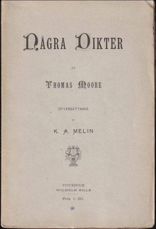 Thomas Moore : Några dikter