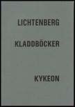 Georg Christoph Lichtenberg : Kladdböcker