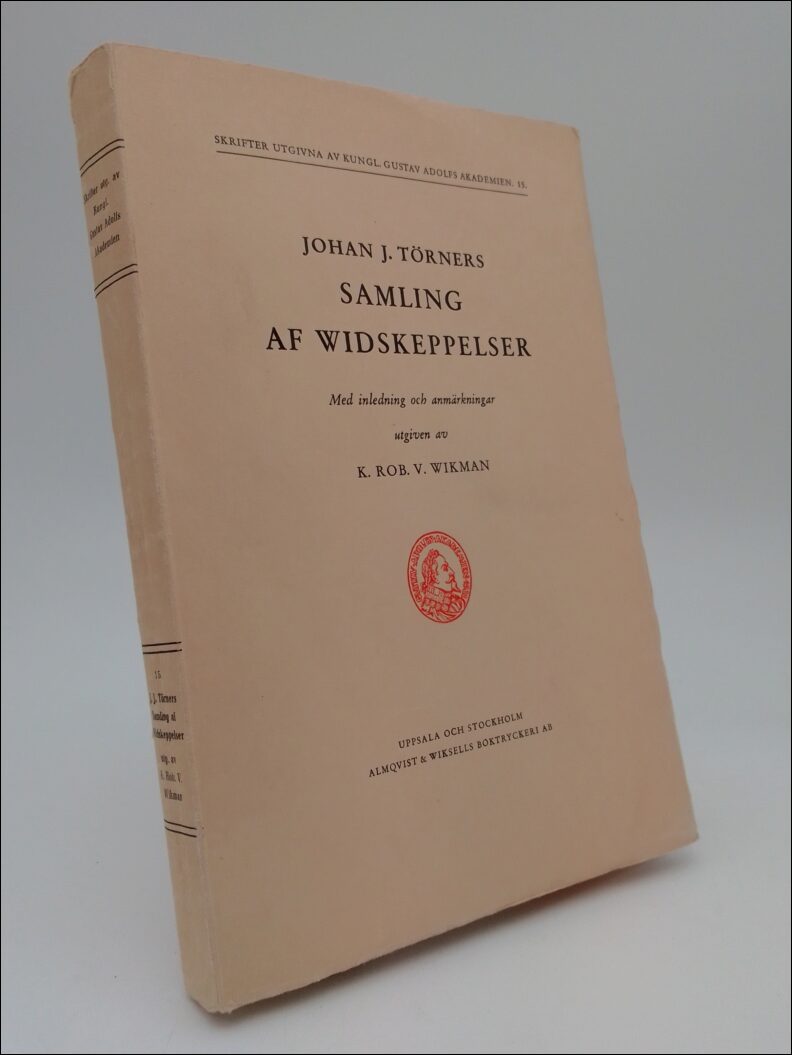 K. ROB Wikman : Johan J. Törners samling af widskeppelser