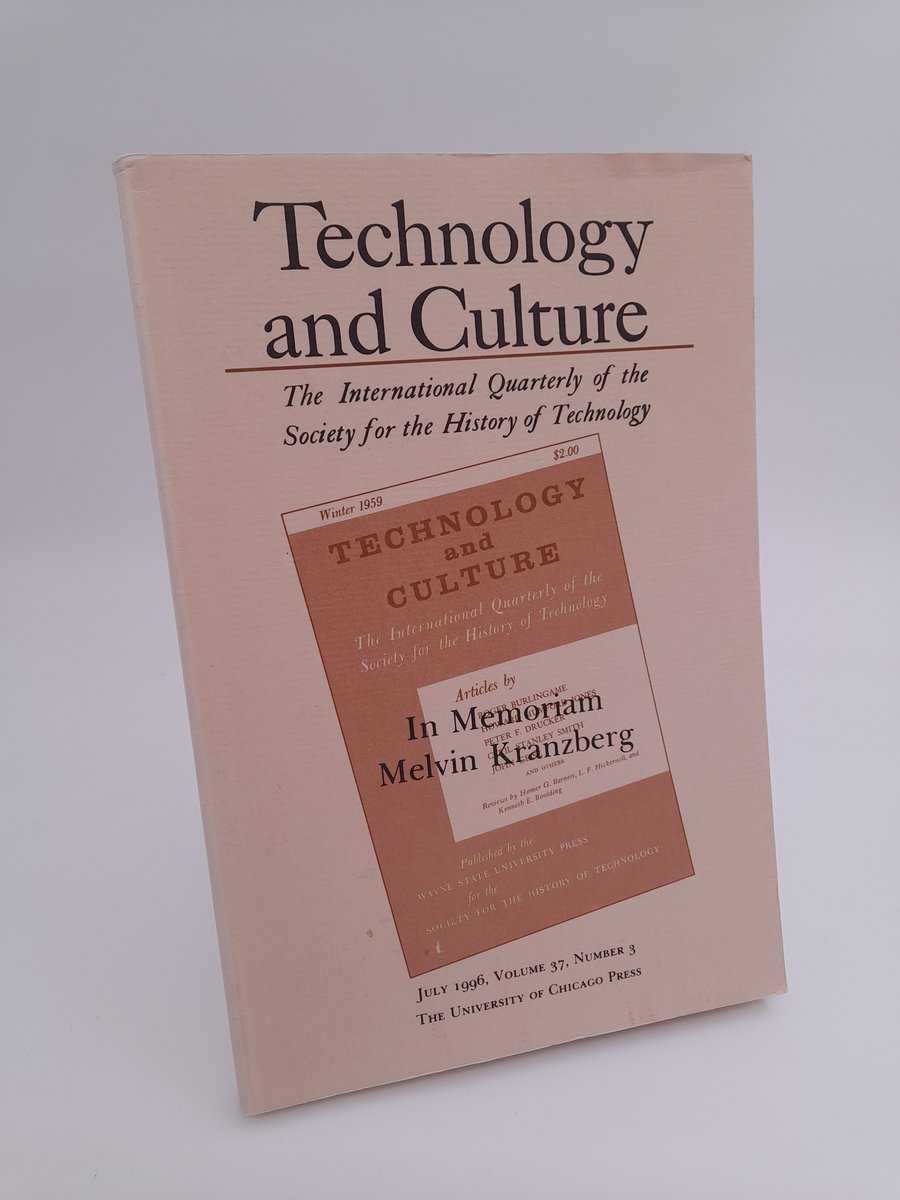 Technology and culture : 1996/3