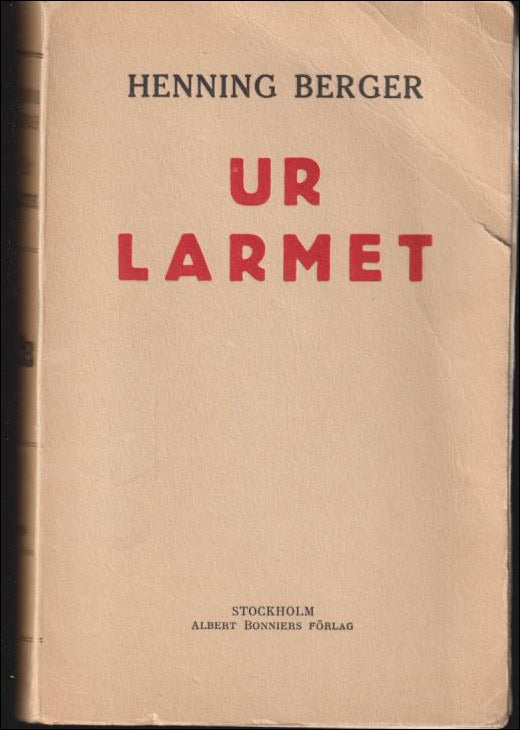 Henning Berger : Ur larmet