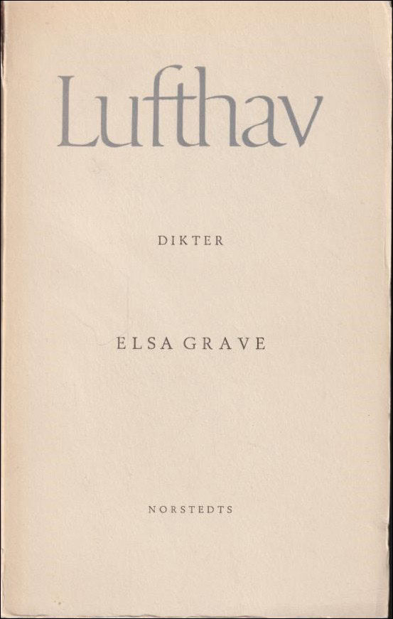 Elsa Grave : Lufthav
