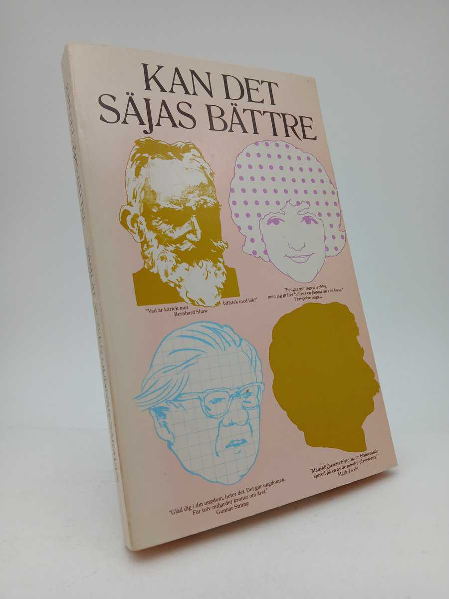 Sven Gunnar Särman : Kan det säjas bättre