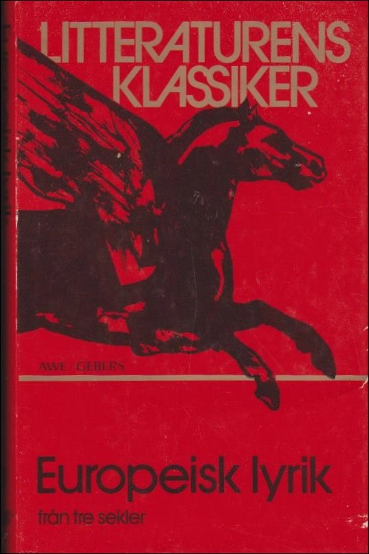 Lennart Breitholz : Europeisk lyrik