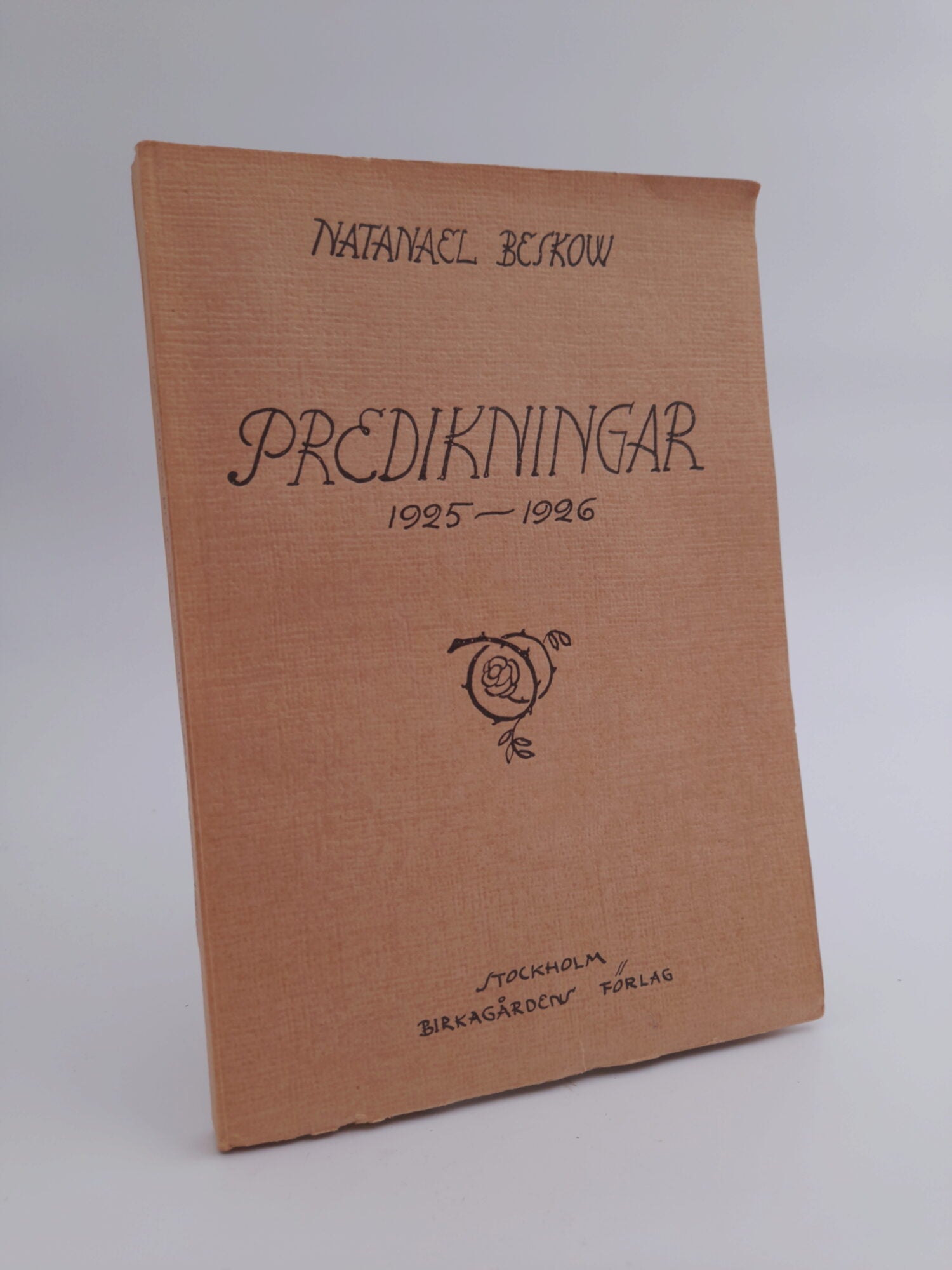 Natanael Beskow : Predikningar 1925-1926