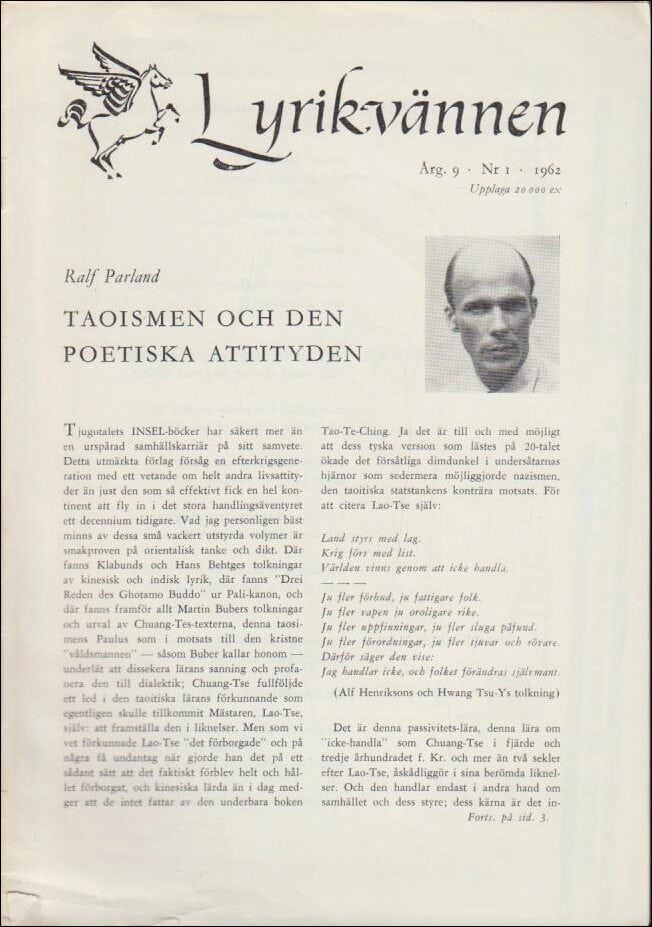 Lyrikvännen : 1962 / 1
