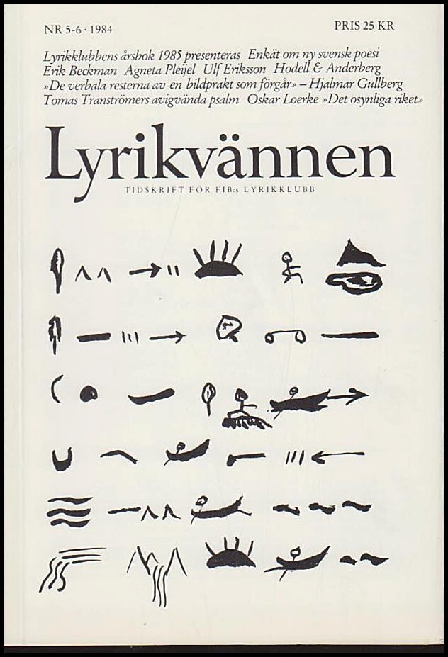 Lyrikvännen : 1984 / 5-6