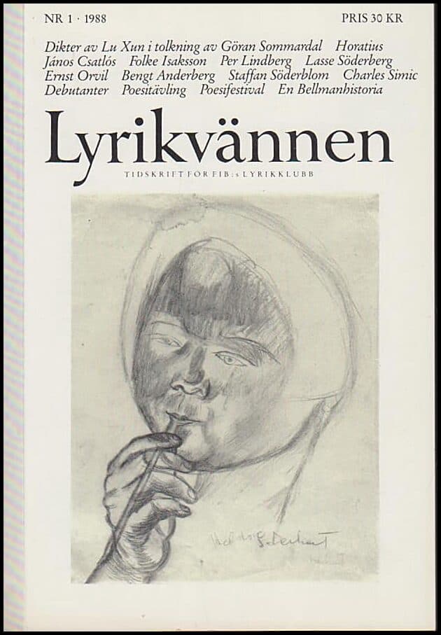 Lyrikvännen : 1988 / 1