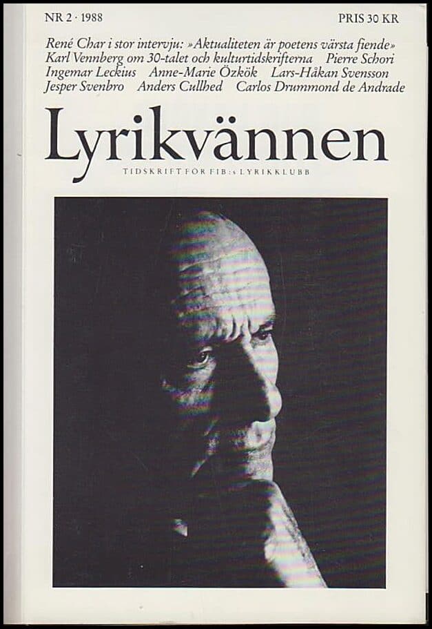 Lyrikvännen : 1988 / 2