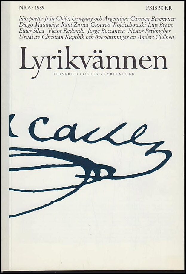 Lyrikvännen : 1989 / 6