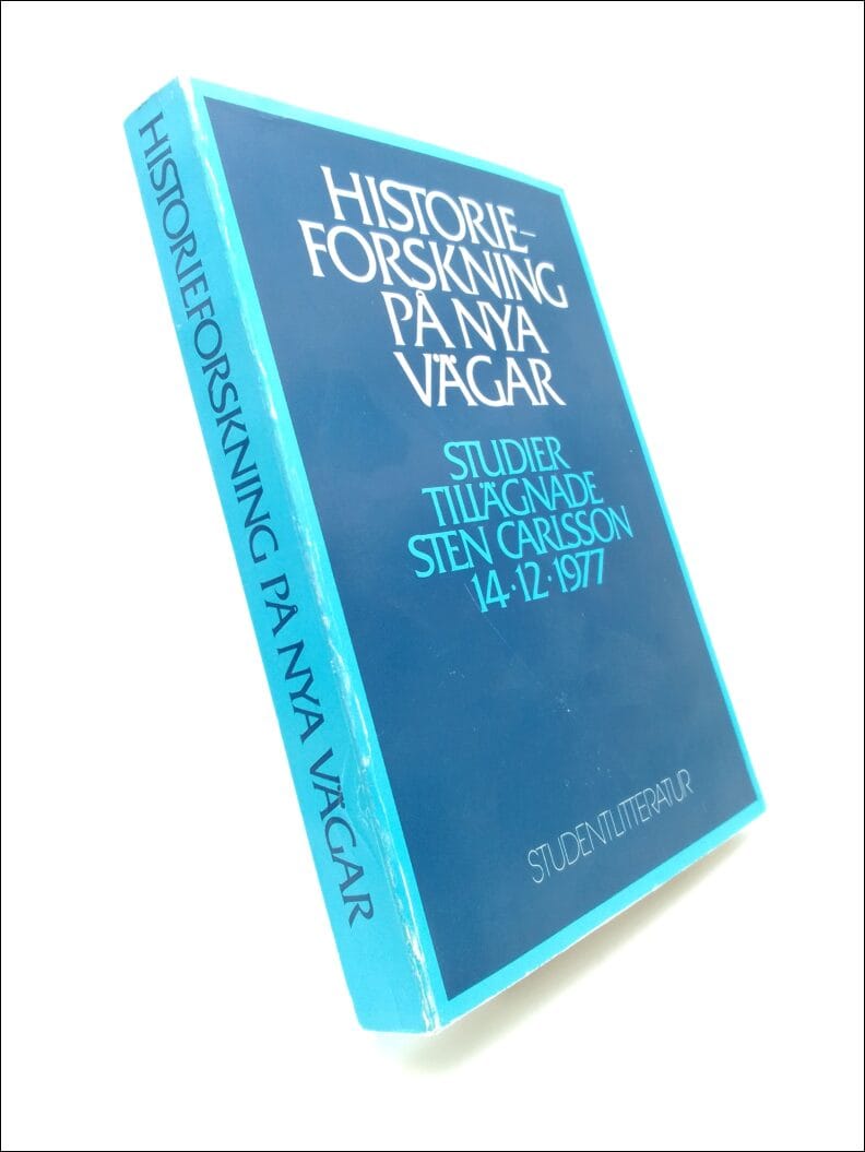 Lars-Göran Tedebrand : Historieforskning på nya vägar