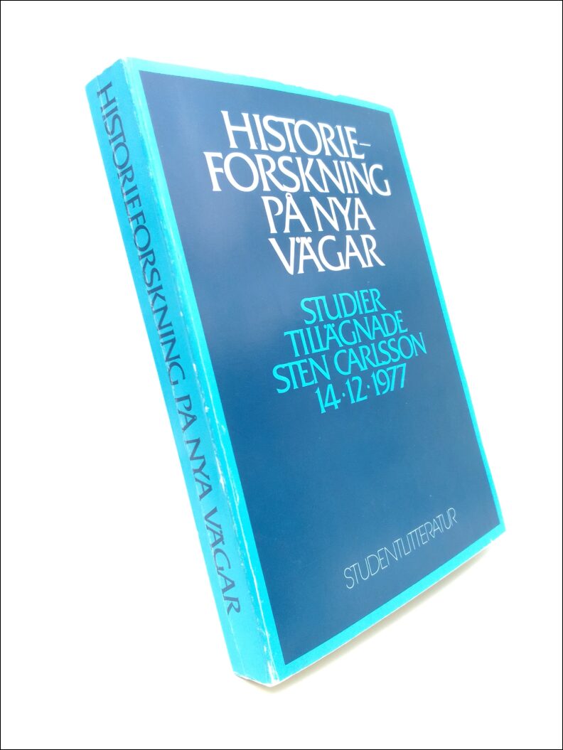 Lars-Göran Tedebrand : Historieforskning på nya vägar