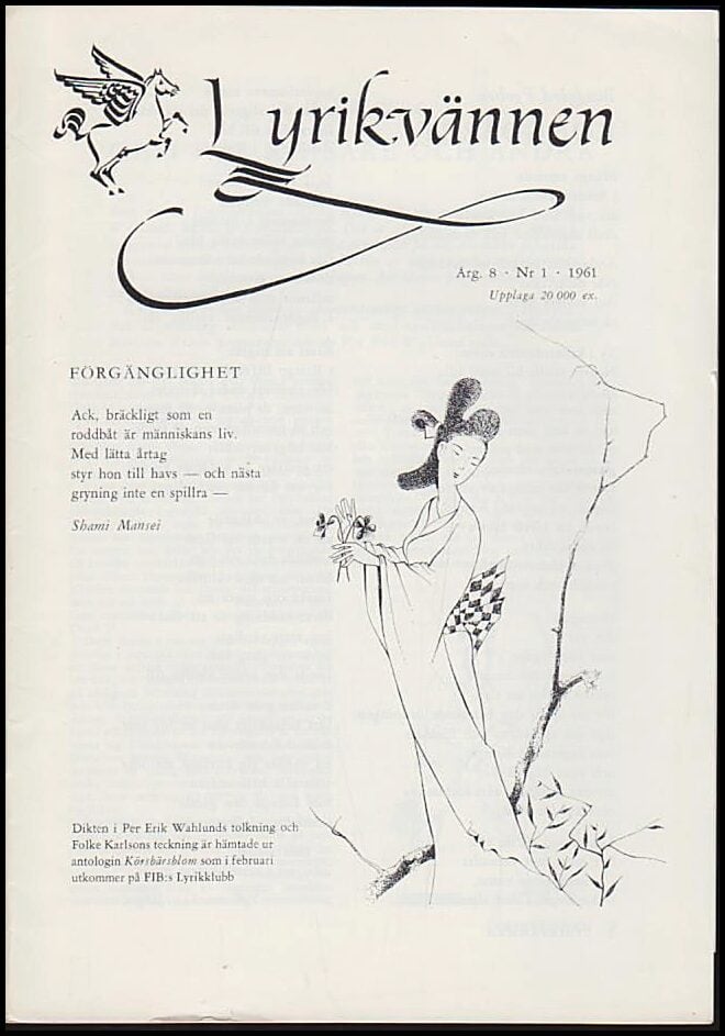 Lyrikvännen : 1961 / 1