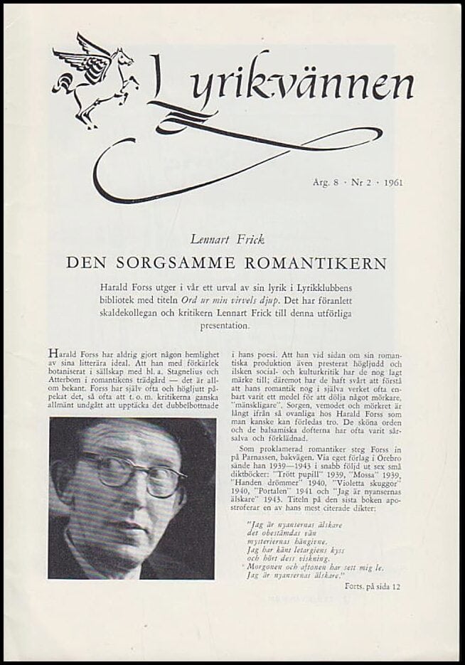 Lyrikvännen : 1961 / 2