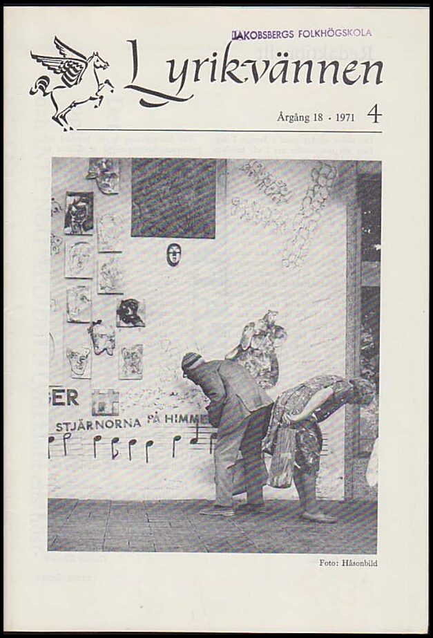 Lyrikvännen : 1971 / 4