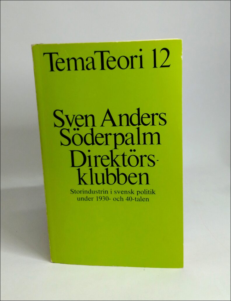 Sven Anders Söderpalm : Direktörsklubben