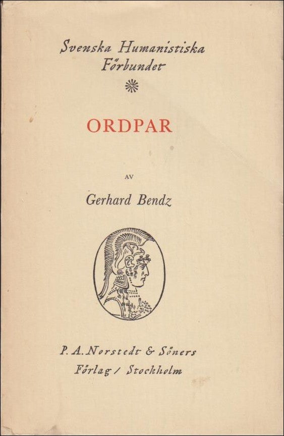 Gerhard Bendz : Ordpar