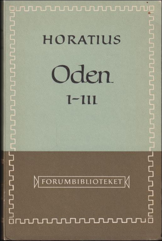 Ebbe Linde : Horatius