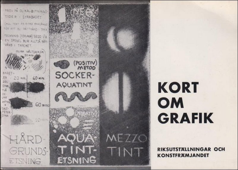 Bengtsson, Per ; Vahlquist Hård, Gudrun : Kort om grafik