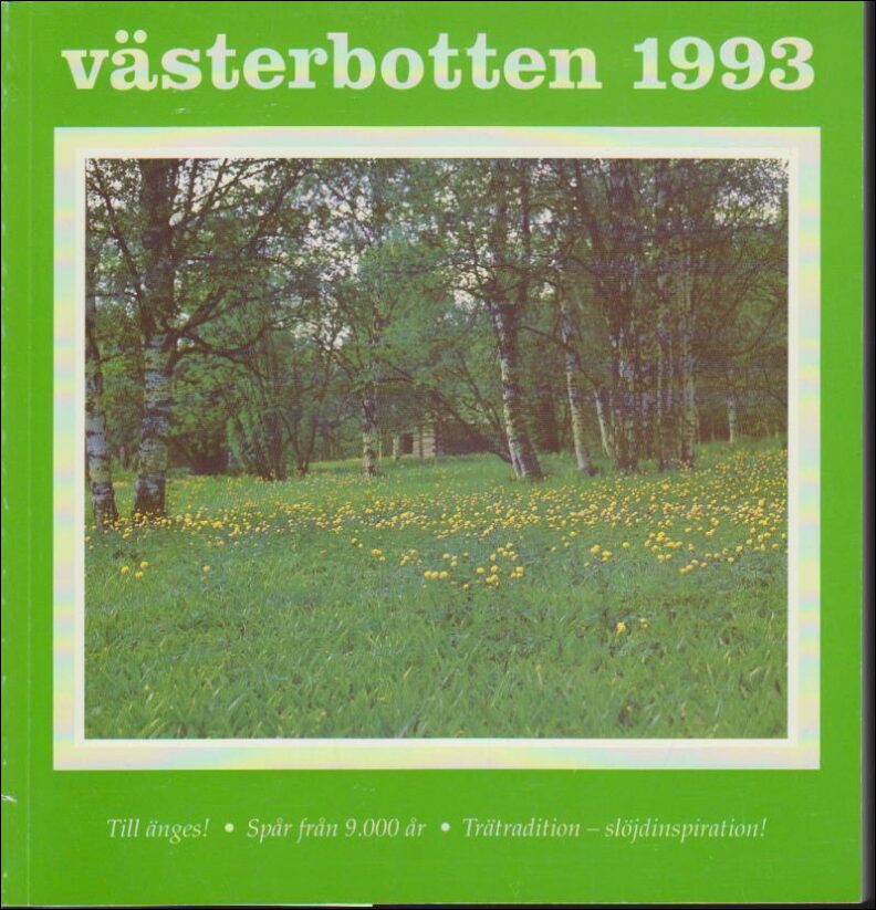 Västerbotten : 1993 / 1-4