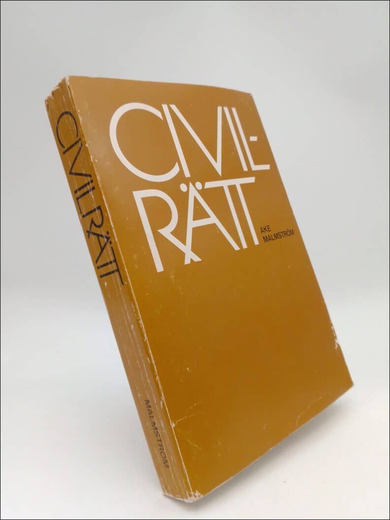Åke Malmström : Civilrätt