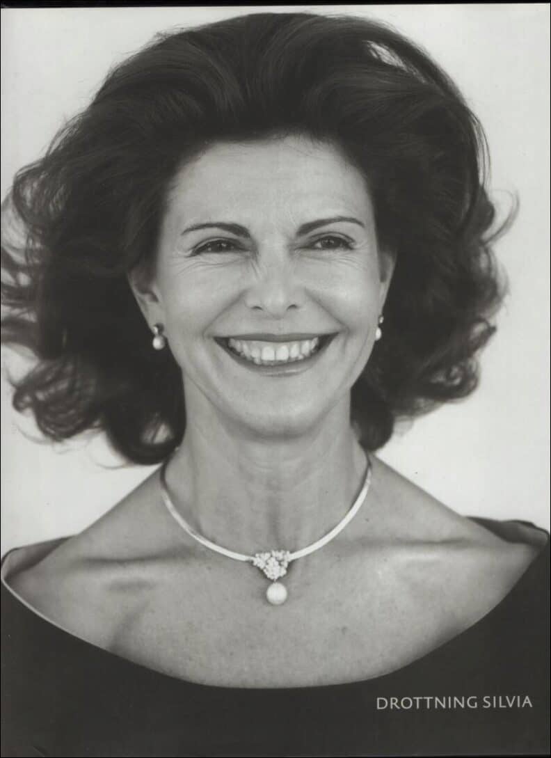 Christina Magnergård Biers : Drottning Silvia