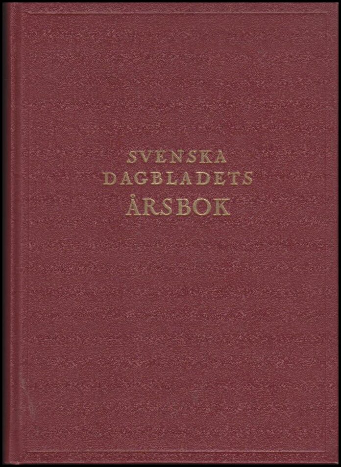 Svenska dagbladets årsbok