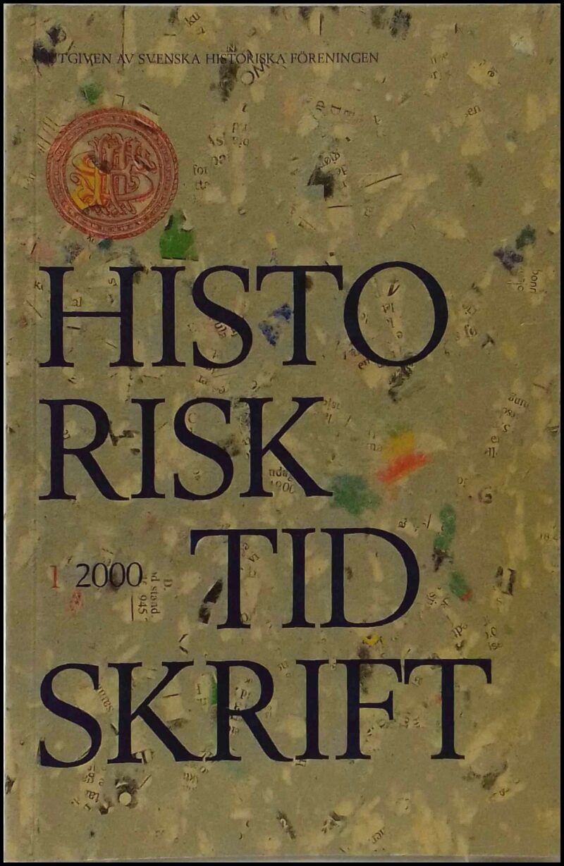 Historisk tidskrift : 2000 / 1