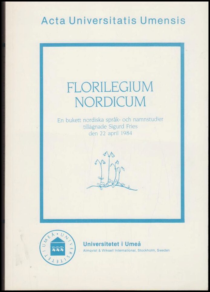 Per G. Råberg : Florilegium Nordicum