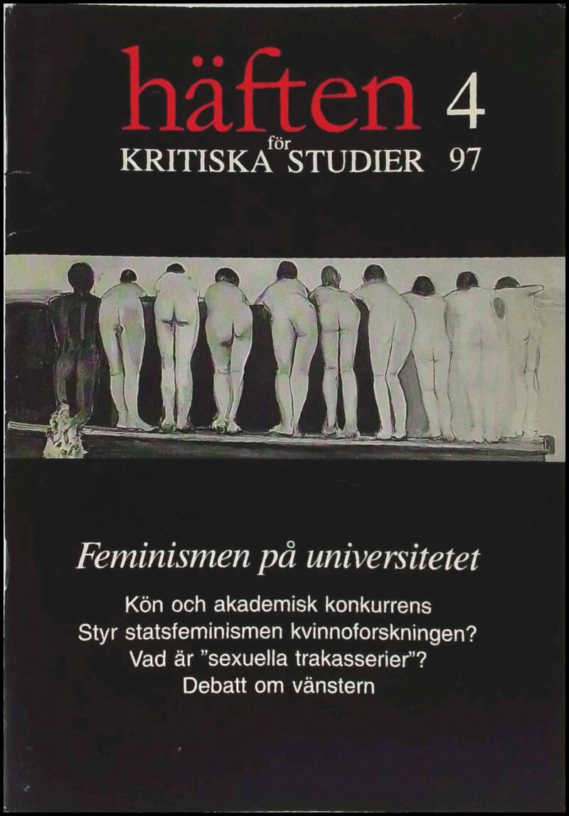 Häften för kritiska studier : 1997 / 4