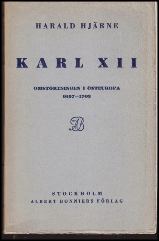 Harald Hjärne : Karl XII