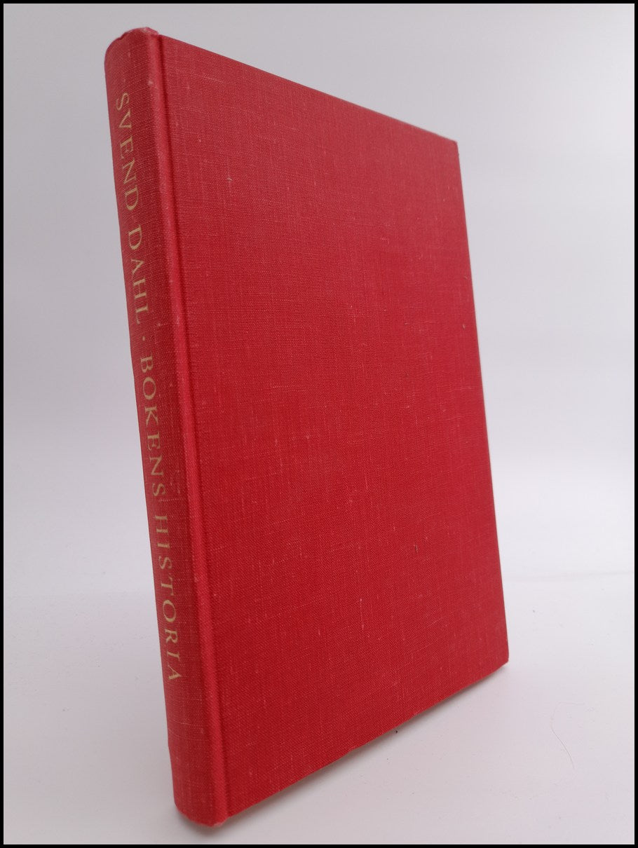 Svend Dahl : Bokens historia