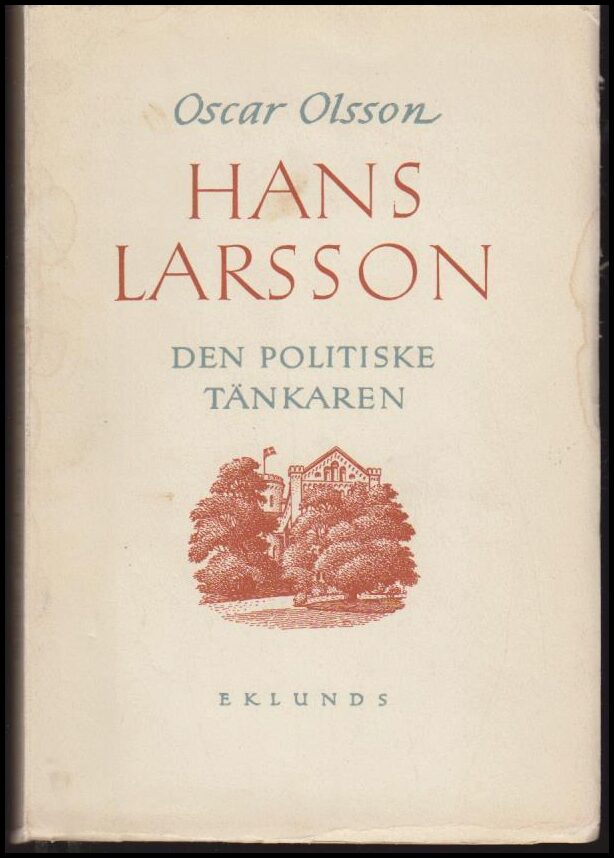 Oscar Olsson : Hans Larsson