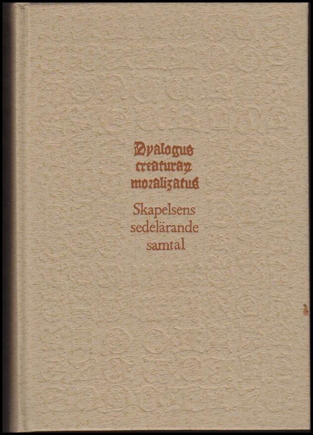 Michaelisgillet : Dyalogus creaturarum moralizatus 1483