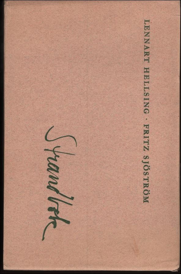 Hellsing, Lennart ; Sjöström, Fritz : Strandbok