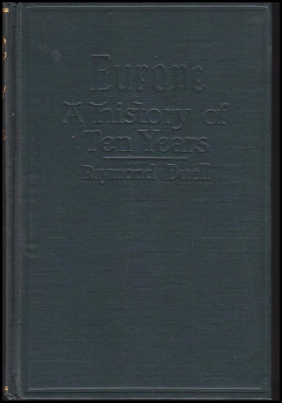 Buell, Leslie, Raymond : Europe