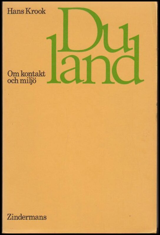 Hans Krook : Du land