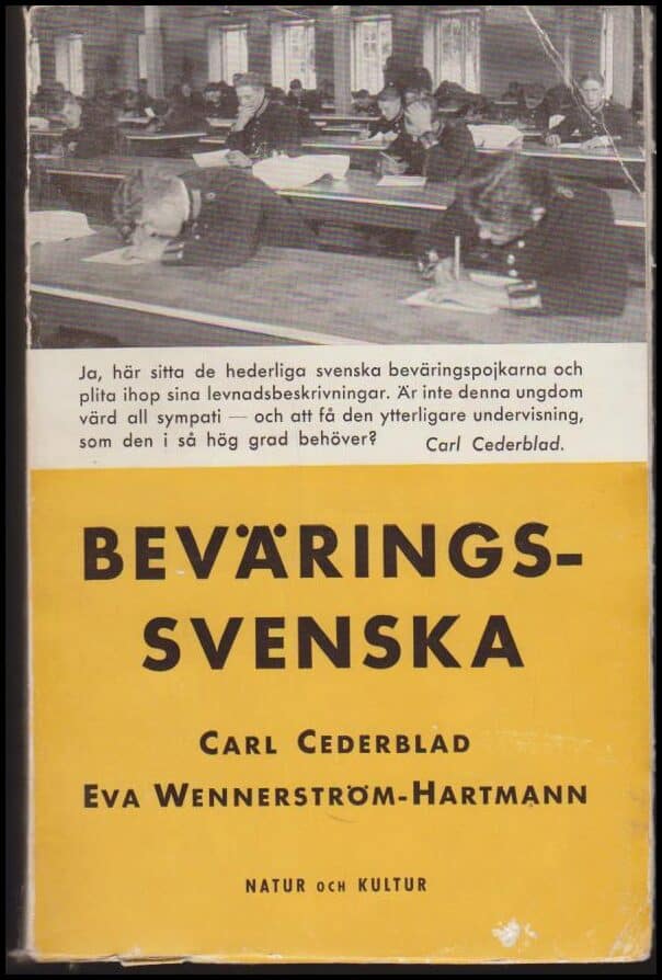 Carl Cederblad : Beväringssvenska