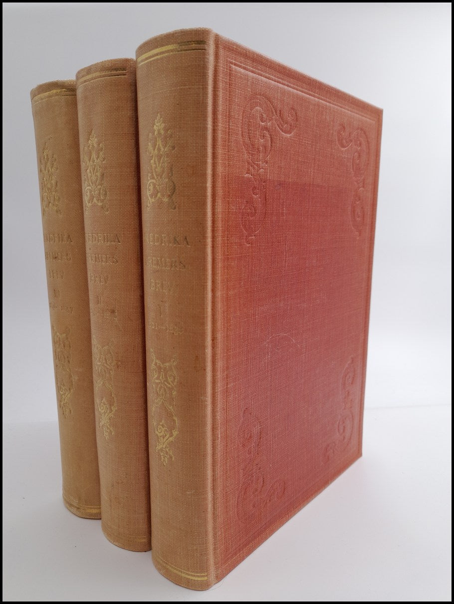 Johanson, Klara ; Kleman, Ellen : Fredrika Bremers brev