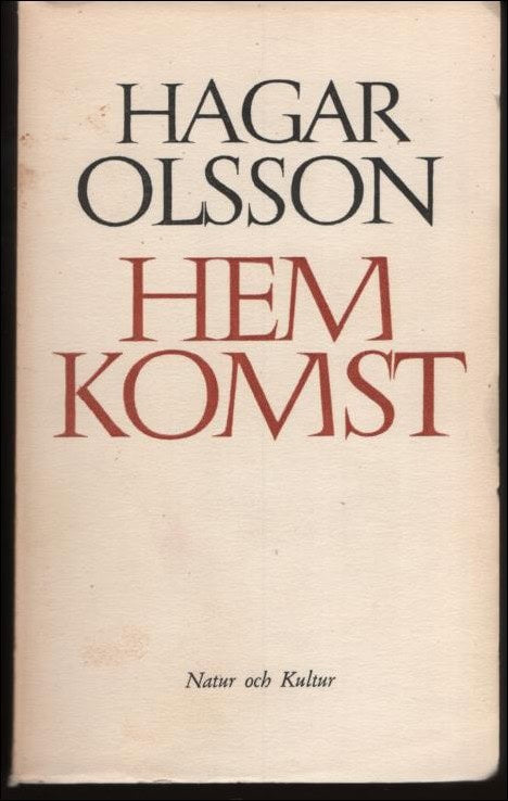 Hagar Olsson : Hemkomst