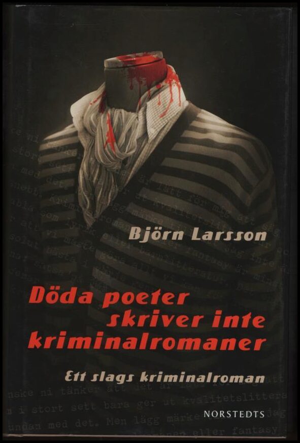 Björn Larsson : Döda poeter skriver inte kriminalromaner