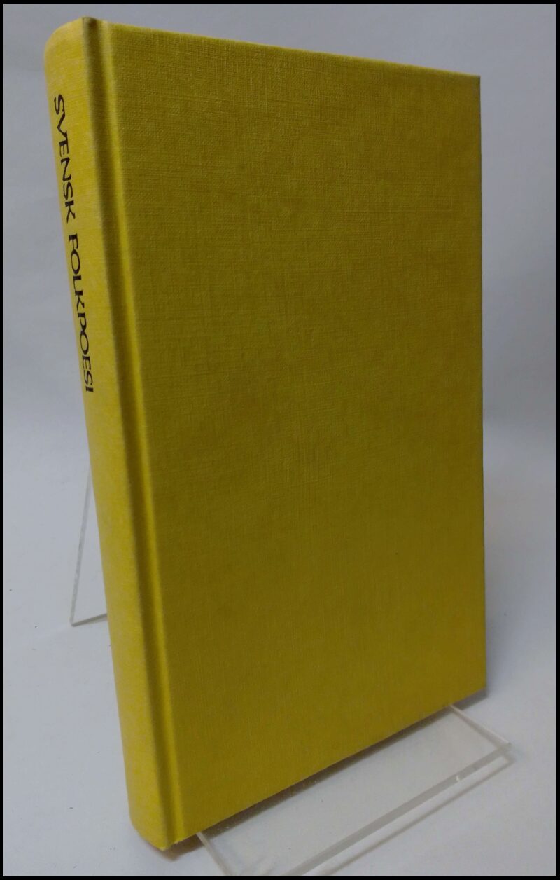 Klintberg, Bengt af ; Zetterholm, Finn : Svensk folkpoesi