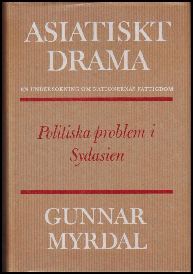 Gunnar Myrdal : Asiatisk drama